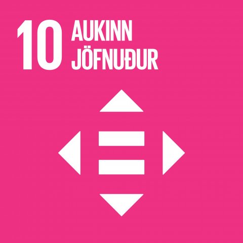 Heimsmarkmið 10 - Aukinn jöfnuður